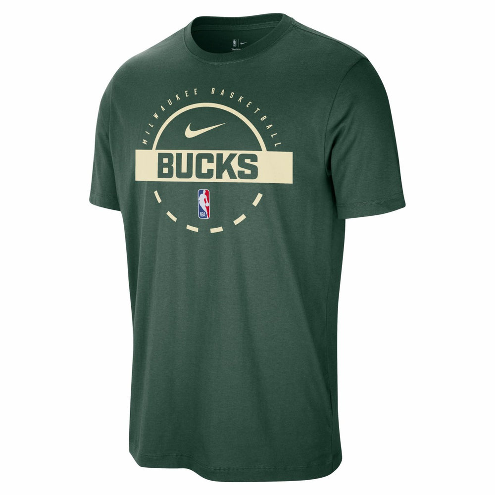 Hunter Green Milwaukee Bucks Authentic Practice T-Shirt | NBA