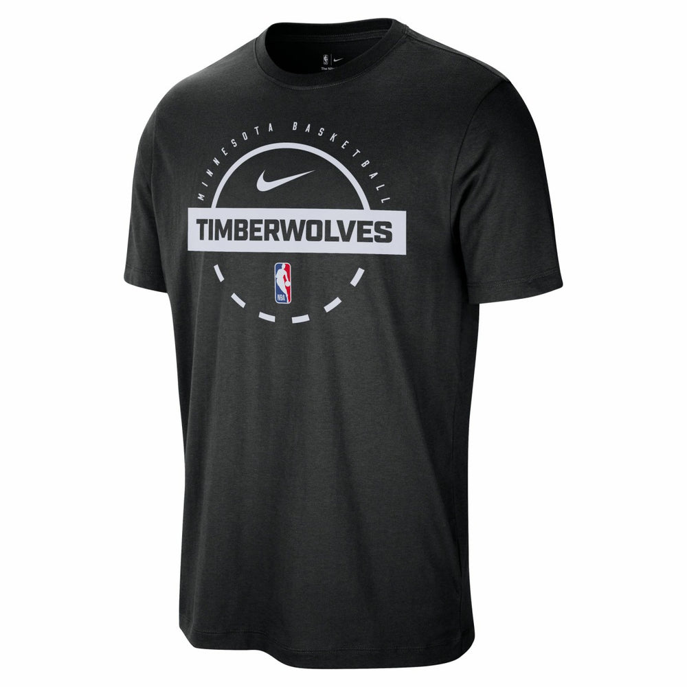 Black Minnesota Timberwolves Authentic Practice T-Shirt | NBA