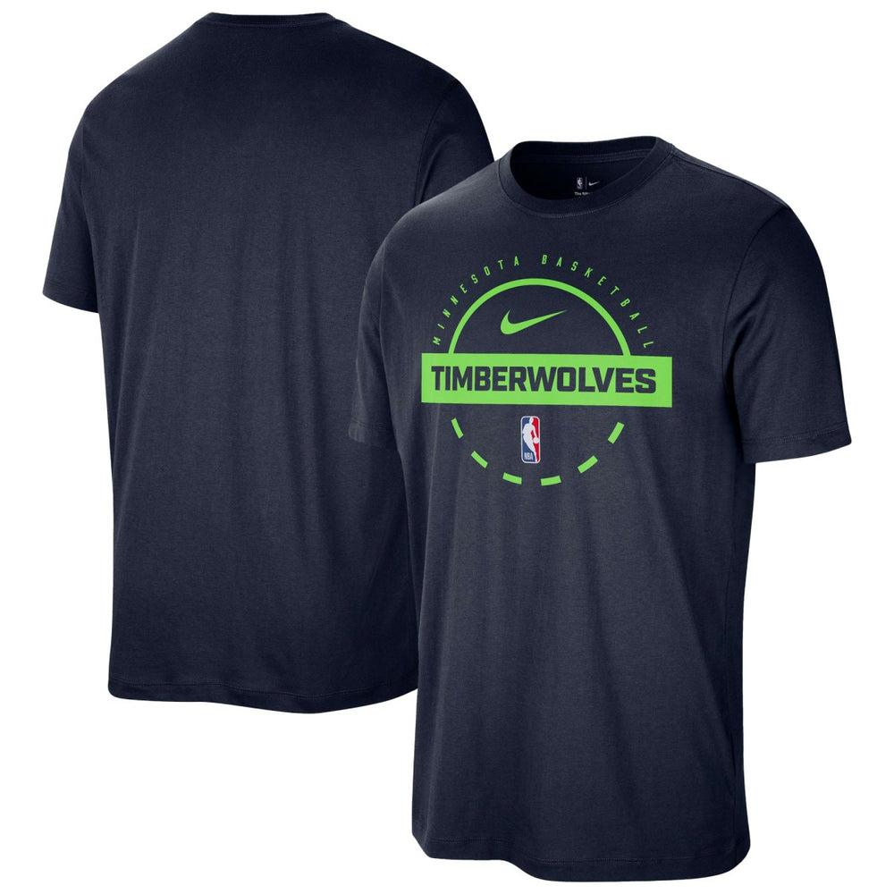 Navy Minnesota Timberwolves Authentic Practice T-Shirt | NBA