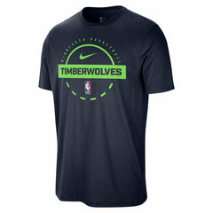Navy Minnesota Timberwolves Authentic Practice T-Shirt | NBA