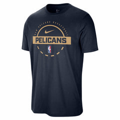 Navy New Orleans Pelicans Authentic Practice T-Shirt | NBA