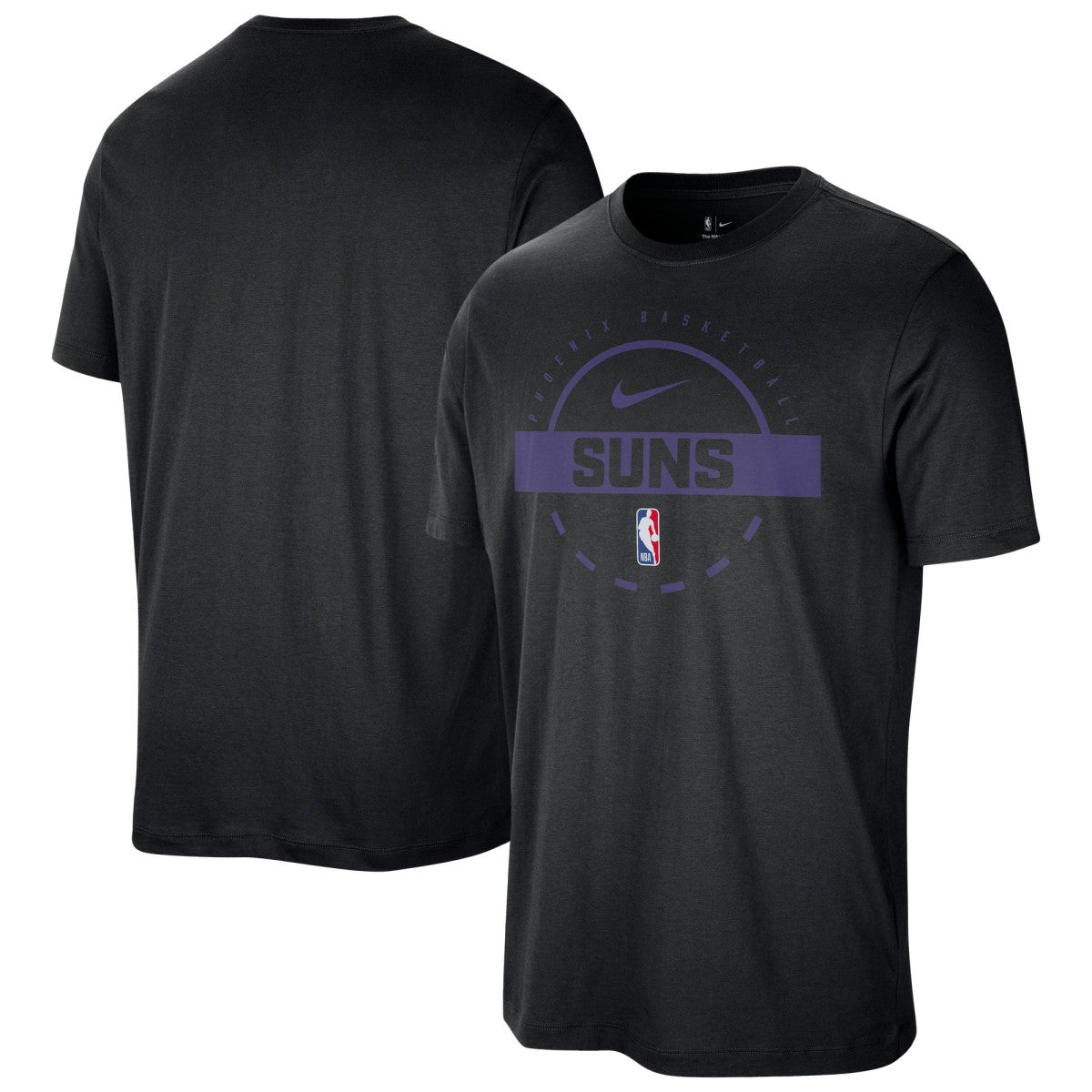 Black Phoenix Suns Authentic Practice T-Shirt | NBA