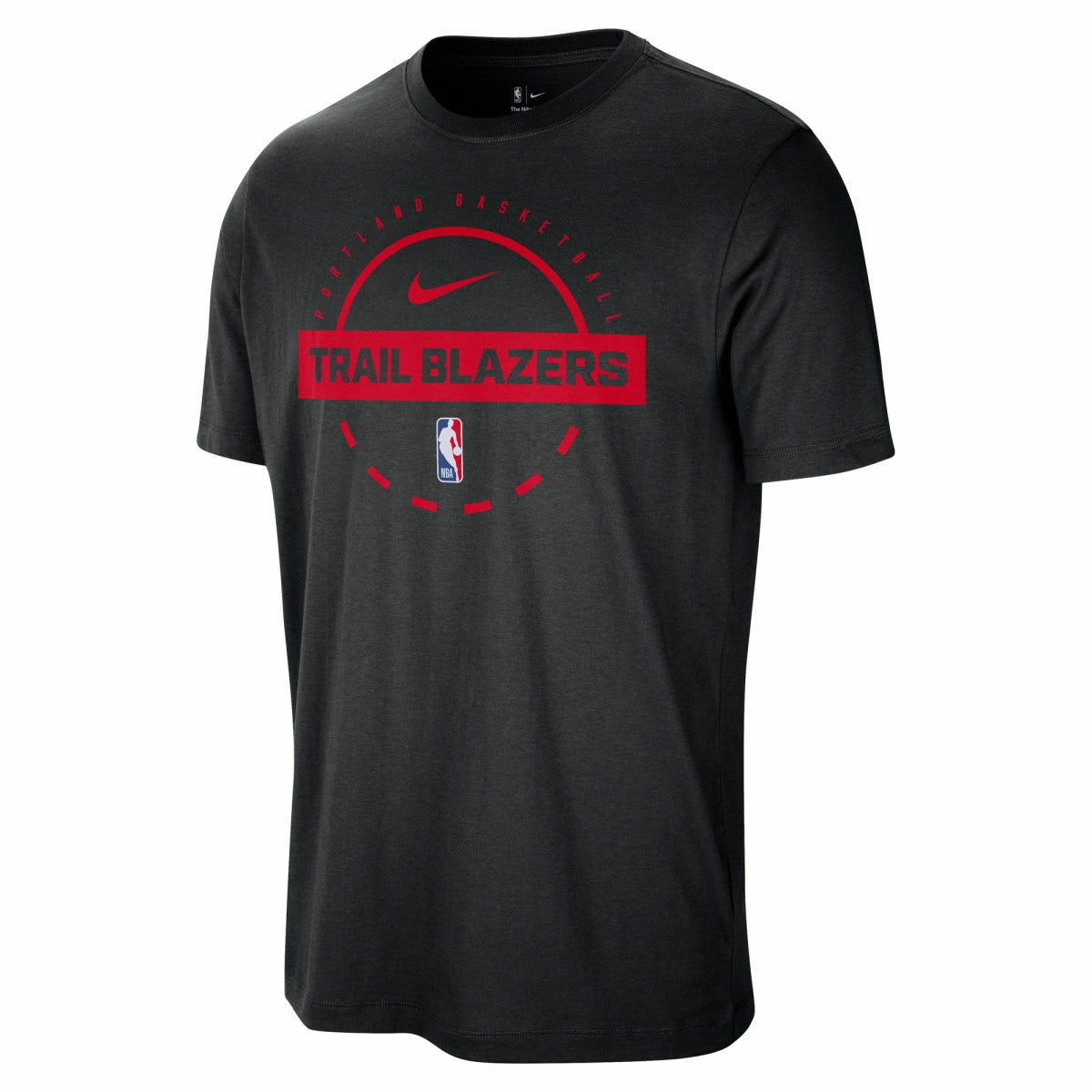 Black Portland Trail Blazers Authentic Practice T-Shirt | NBA