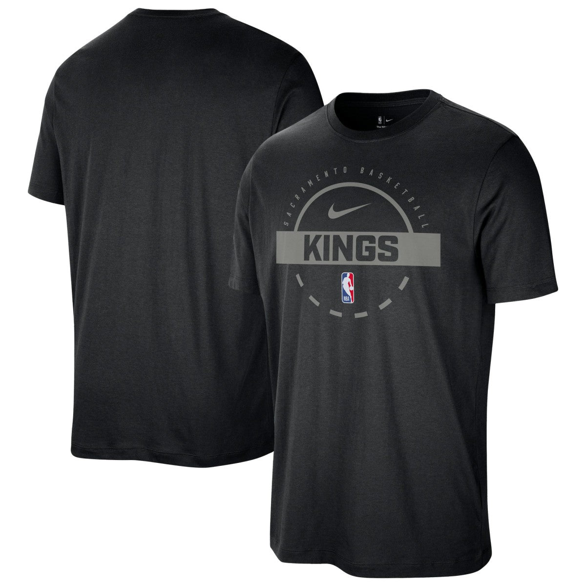 Black Sacramento Kings Authentic Practice T-Shirt | NBA