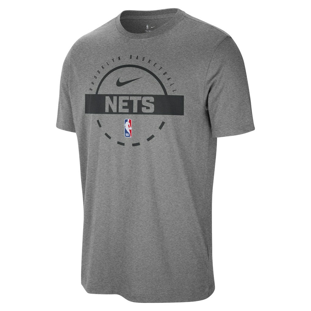 Charcoal Brooklyn Nets Authentic Practice T-Shirt | NBA