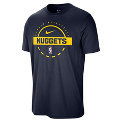 Navy Denver Nuggets Authentic Practice T-Shirt sale | NBA