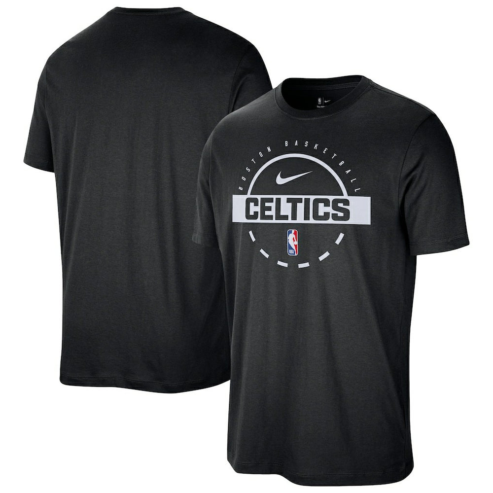 Black Boston Celtics Authentic Practice T-Shirt | NBA