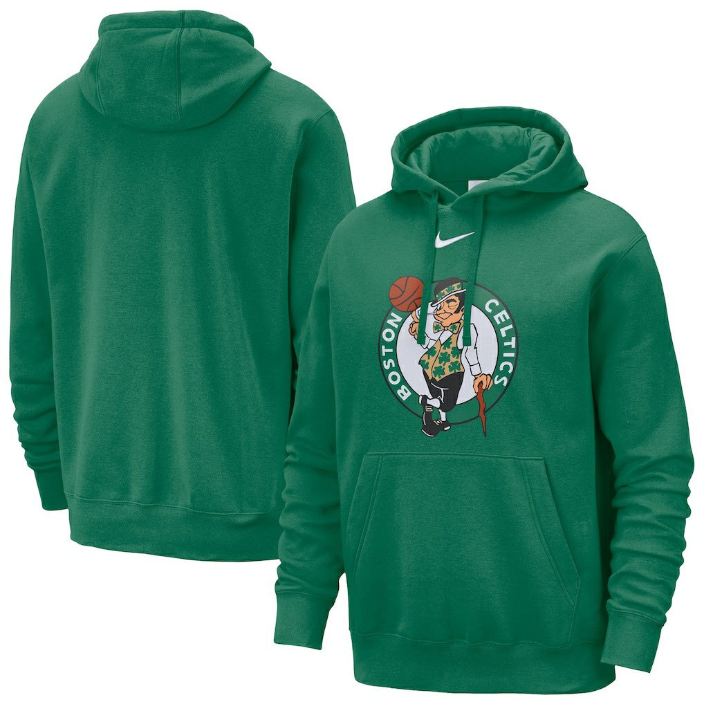 Kelly Green Boston Celtics Essential Logo Club Pullover Hoodie | NBA