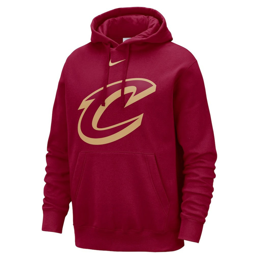 Wine Cleveland Cavaliers Essential Logo Club Pullover Hoodie sale | NBA