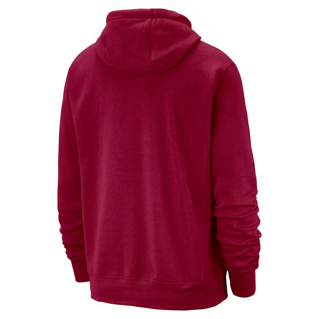 Wine Cleveland Cavaliers Essential Logo Club Pullover Hoodie sale | NBA