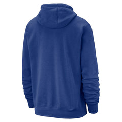 Royal Golden State Warriors Essential Logo Club Pullover Hoodie sale | NBA