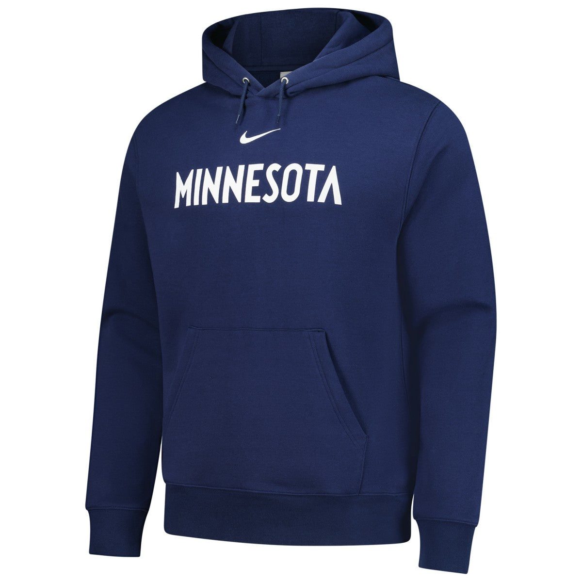 Navy Minnesota Timberwolves Sportswear Essential Wordmark Club Hoodie | NBA