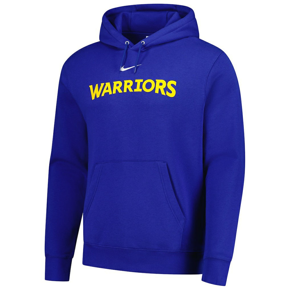 Royal Golden State Warriors Sportswear Essential Wordmark Club Hoodie sale | NBA