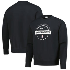 Black Minnesota Timberwolves 2025/26 Authentic Practice Club Sweatshirt | NBA
