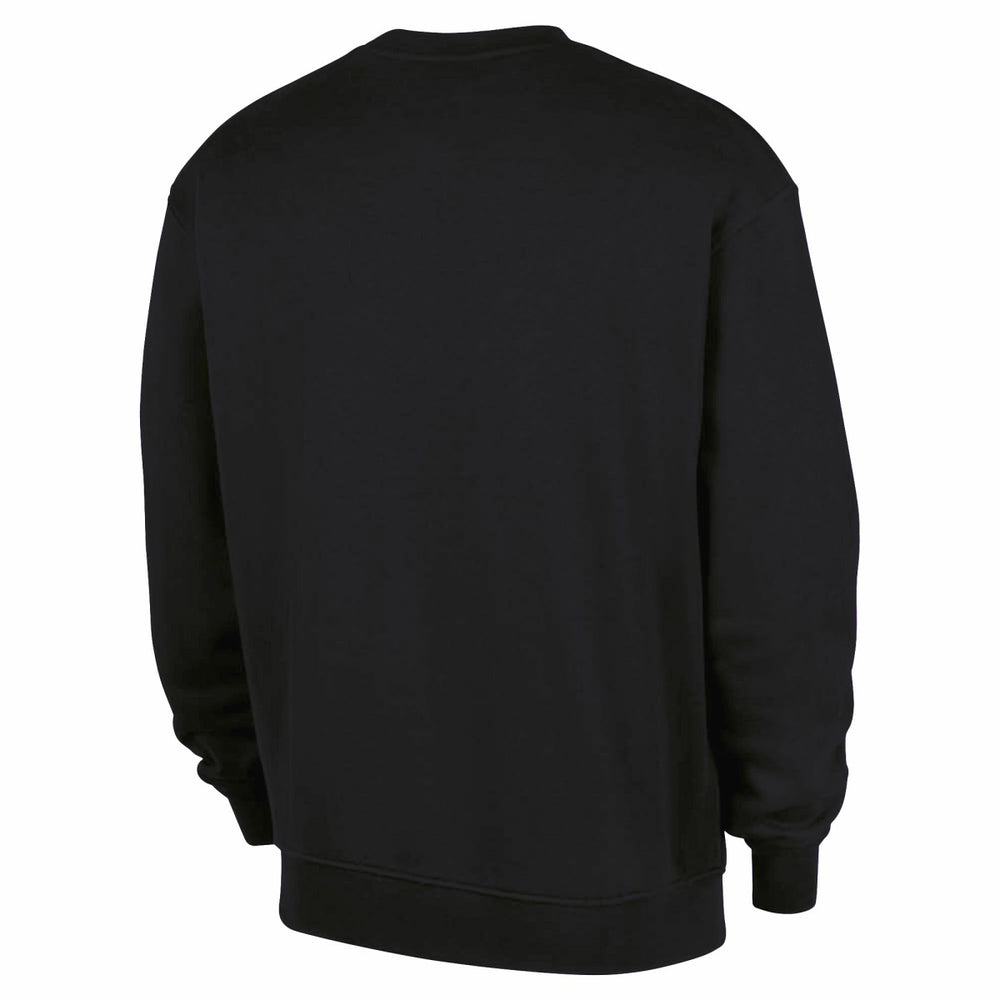 Black New York Knicks 2025/26 Authentic Practice Club Sweatshirt | NBA