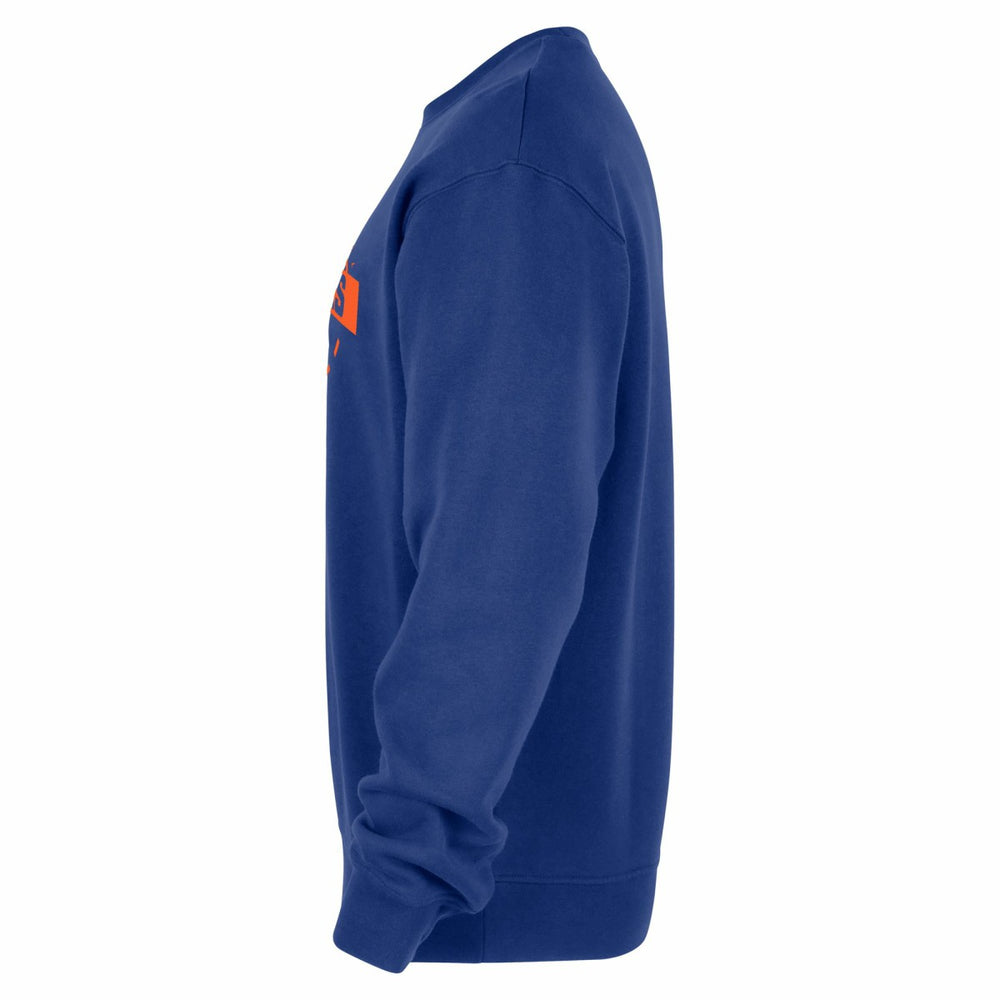 Blue New York Knicks 2025/26 Authentic Practice Club Sweatshirt | NBA