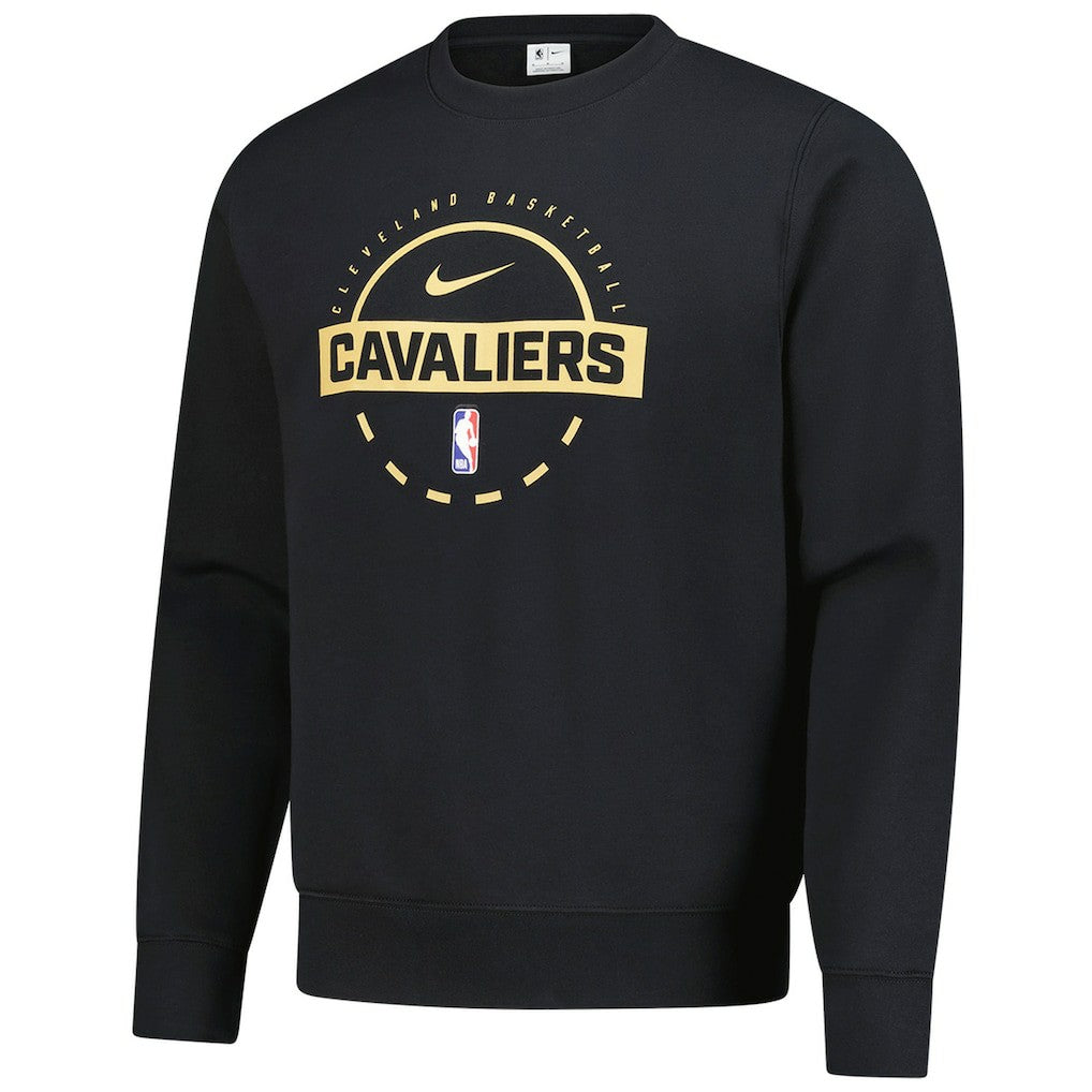 Black Cleveland Cavaliers 2025/26 Authentic Practice Club Sweatshirt sale | NBA