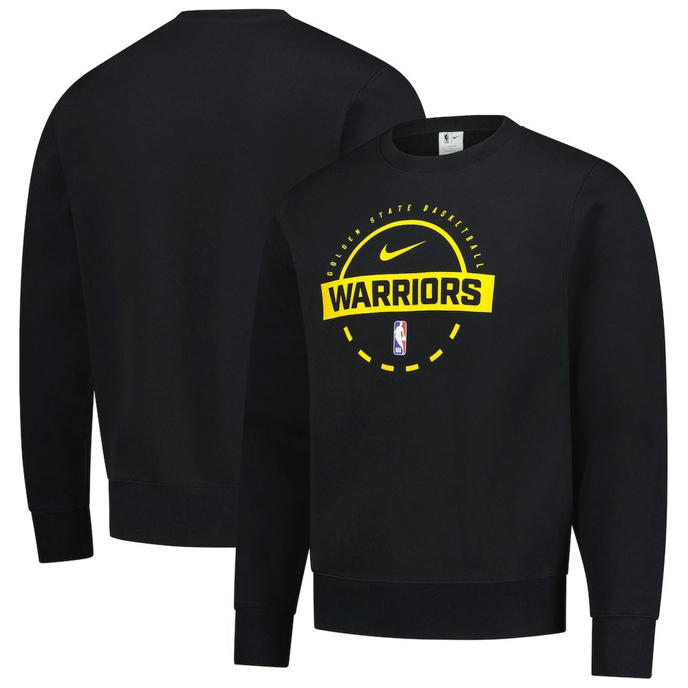 Black Golden State Warriors 2025/26 Authentic Practice Club Sweatshirt sale | NBA