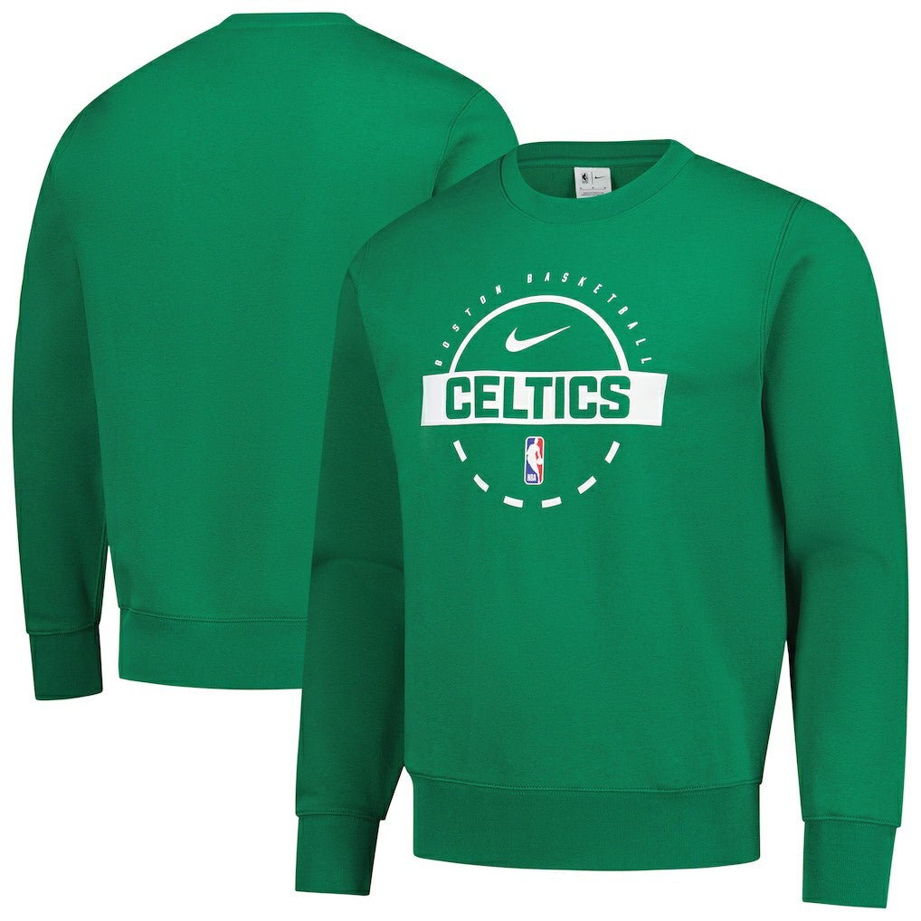 Kelly Green Boston Celtics 2025/26 Authentic Practice Club Sweatshirt | NBA