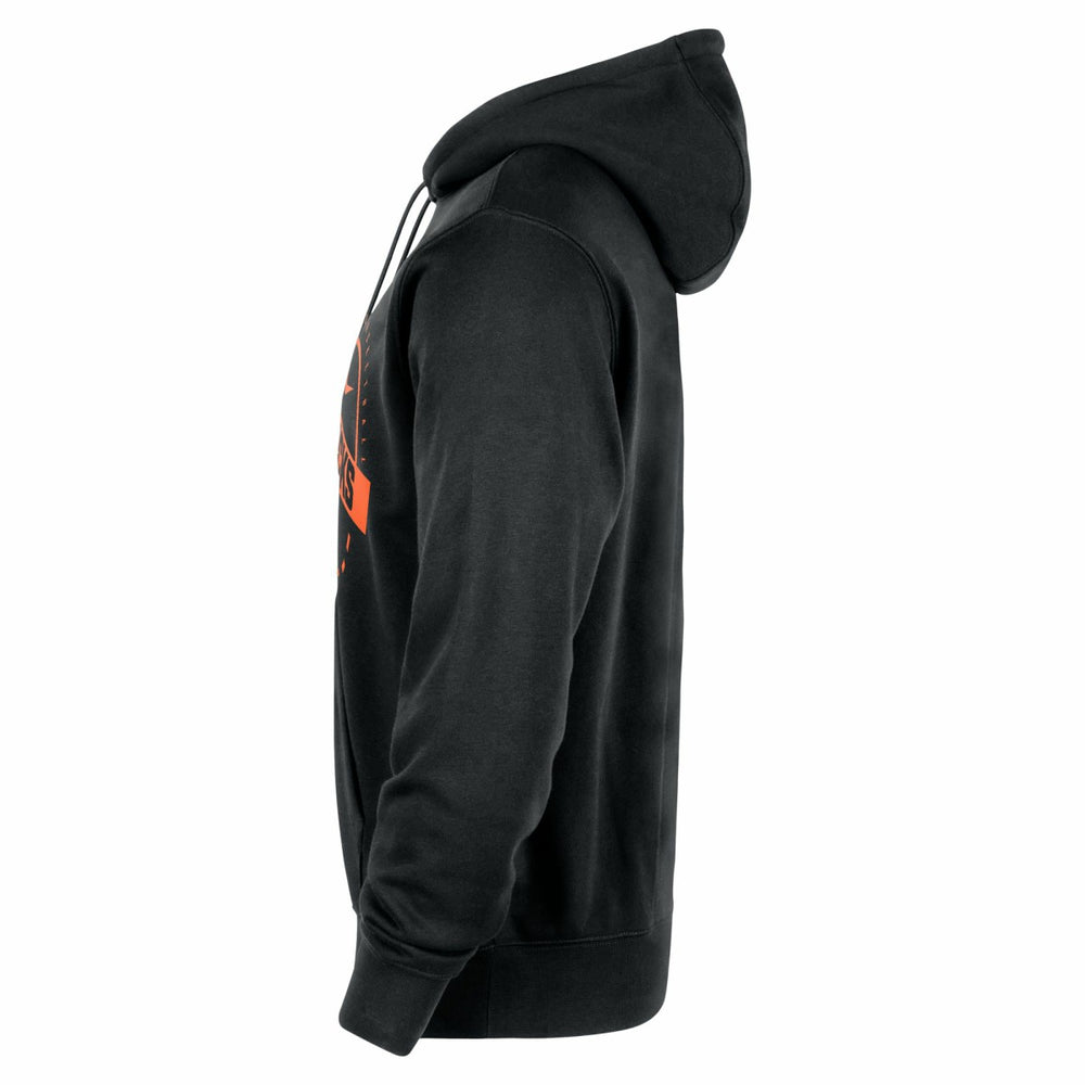 Black New York Knicks 2025/26 Authentic Practice Club Pullover Hoodie | NBA