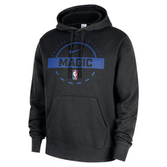 Black Orlando Magic 2025/26 Authentic Practice Club Pullover Hoodie | NBA
