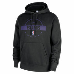 Black Phoenix Suns 2025/26 Authentic Practice Club Pullover Hoodie | NBA