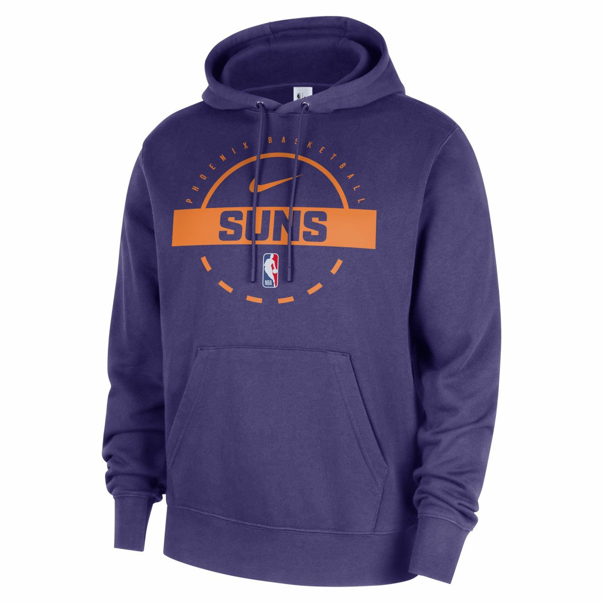Purple Phoenix Suns 2025/26 Authentic Practice Club Pullover Hoodie | NBA