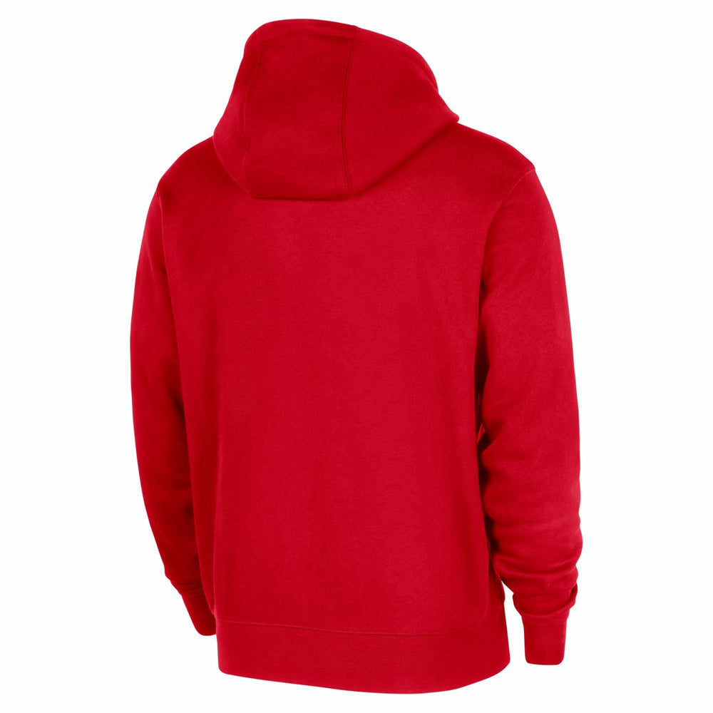 Red Toronto Raptors 2025/26 Authentic Practice Club Pullover Hoodie | NBA