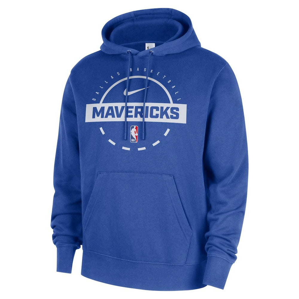Blue Dallas Mavericks 2025/26 Authentic Practice Club Pullover Hoodie sale | NBA