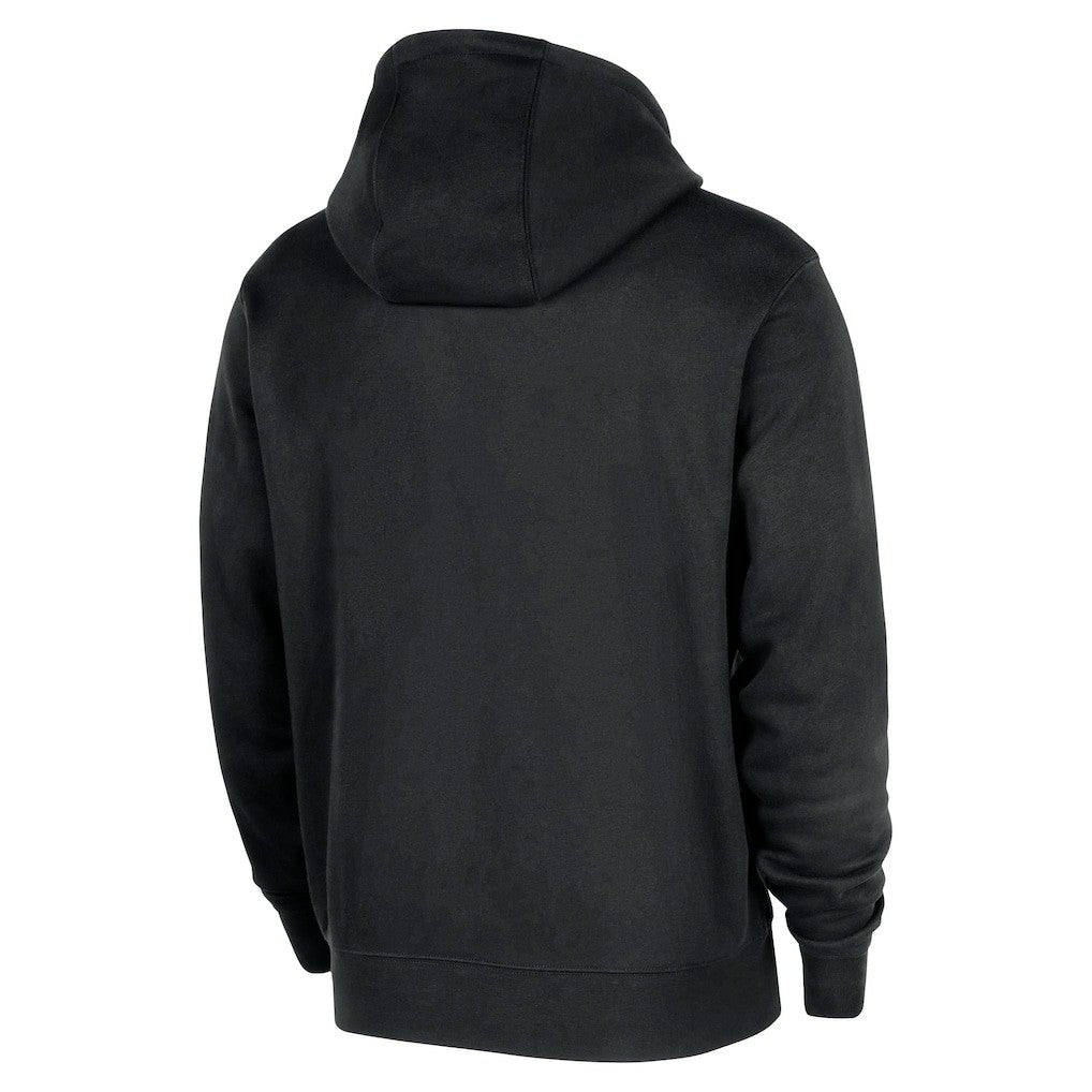 Black Atlanta Hawks 2025/26 Authentic Practice Club Pullover Hoodie | NBA