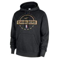 Black Cleveland Cavaliers 2025/26 Authentic Practice Club Pullover Hoodie sale | NBA