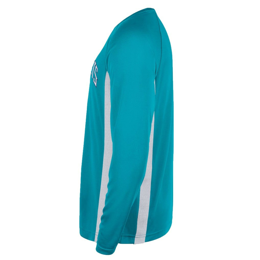 Teal Charlotte Hornets Jordan Brand 2025/26 Authentic Pre-Game Legend Dri-FIT Long Sleeve Shooting Shirt | NBA