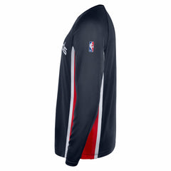 Navy Washington Wizards 2025/26 Authentic Pre-Game Legend Dri-FIT Long Sleeve Shooting Shirt | NBA