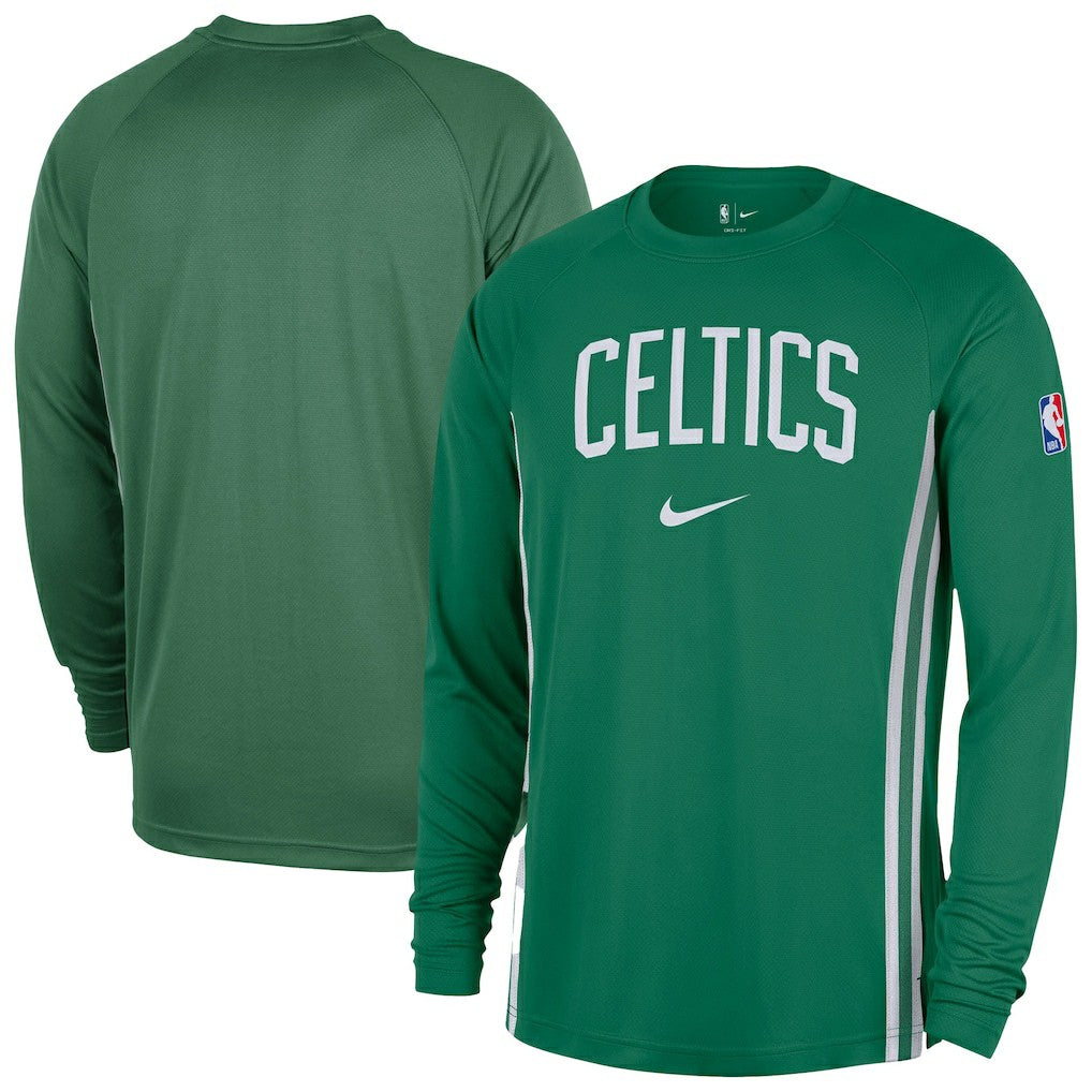 Kelly Green Boston Celtics 2025/26 Authentic Pre-Game Legend Dri-FIT Long Sleeve Shooting Shirt | NBA