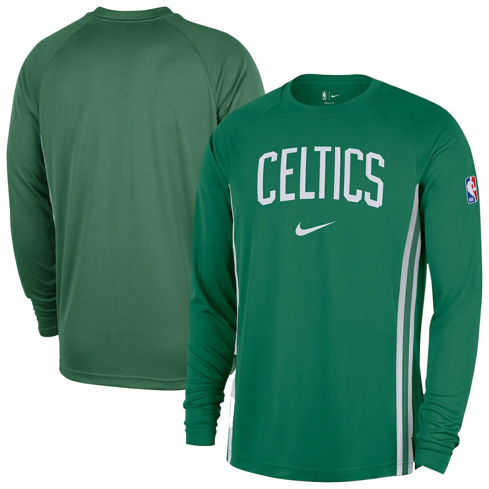 Kelly Green Boston Celtics 2025/26 Authentic Pre-Game Legend Dri-FIT Long Sleeve Shooting Shirt | NBA