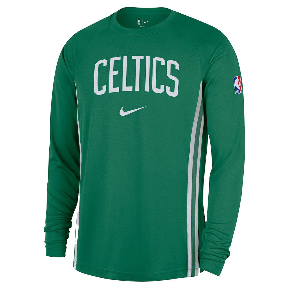 Kelly Green Boston Celtics 2025/26 Authentic Pre-Game Legend Dri-FIT Long Sleeve Shooting Shirt | NBA