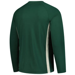 Hunter Green Milwaukee Bucks 2025/26 Authentic Pre-Game Legend Dri-FIT Long Sleeve Shooting Shirt | NBA