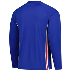 Royal Philadelphia 76ers 2025/26 Authentic Pre-Game Legend Dri-FIT Long Sleeve Shooting Shirt | NBA