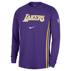 Purple Los Angeles Lakers 2025/26 Authentic Pre-Game Legend Dri-FIT Long Sleeve Shooting Shirt | NBA