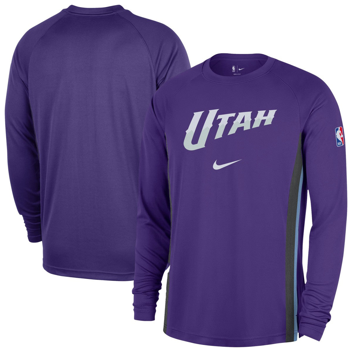Purple Utah Jazz 2025/26 Authentic Pre-Game Legend Dri-FIT Long Sleeve Shooting Shirt | NBA
