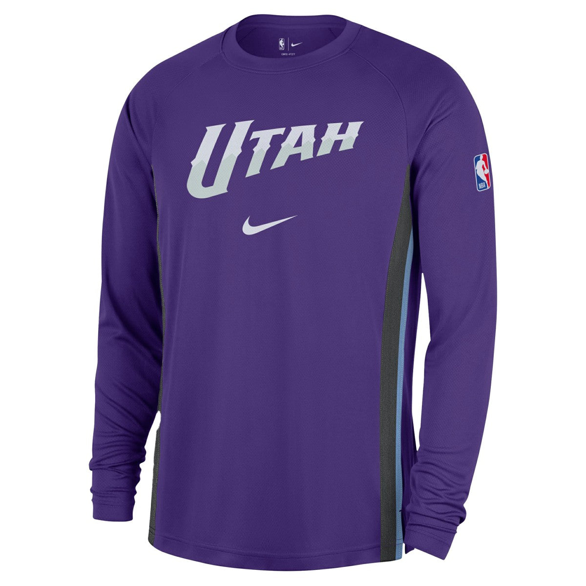 Purple Utah Jazz 2025/26 Authentic Pre-Game Legend Dri-FIT Long Sleeve Shooting Shirt | NBA