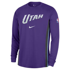 Purple Utah Jazz 2025/26 Authentic Pre-Game Legend Dri-FIT Long Sleeve Shooting Shirt | NBA