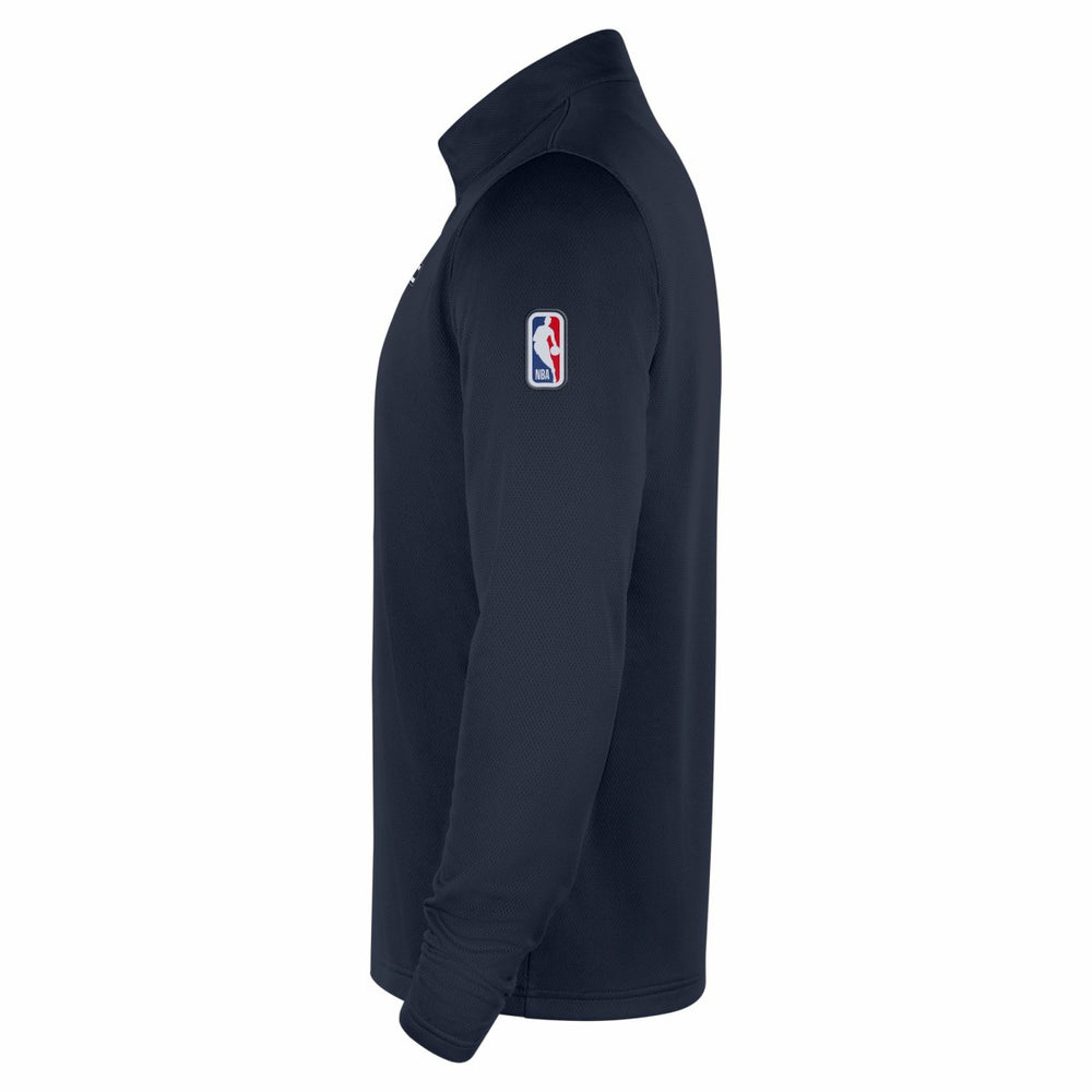 Navy Washington Wizards 2025/26 Authentic Coaches Quarter-Zip Dri-Fit Top | NBA