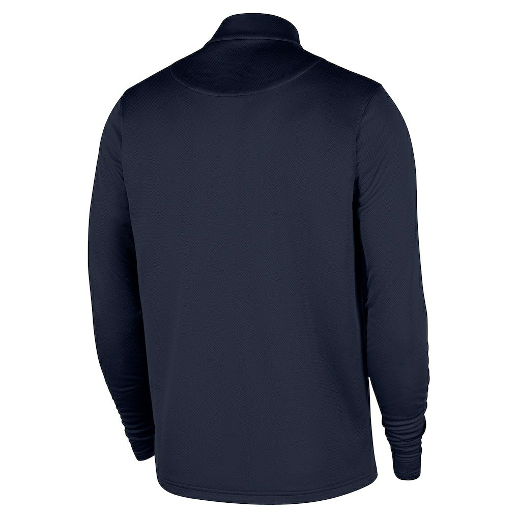 Navy New Orleans Pelicans 2025/26 Authentic Coaches Quarter-Zip Dri-Fit Top | NBA