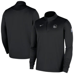Black Golden State Warriors 2025/26 Authentic Coaches Quarter-Zip Dri-Fit Top sale | NBA