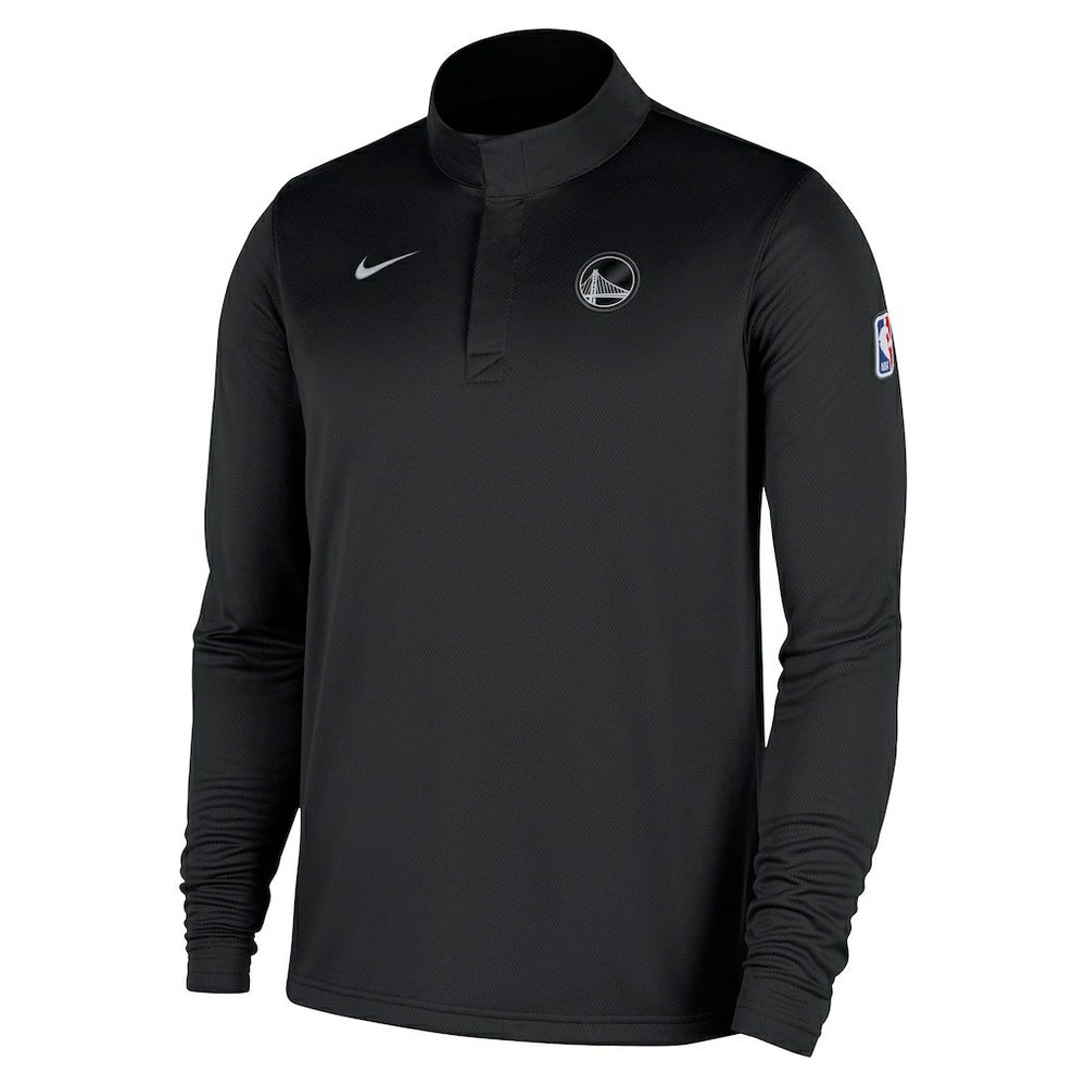 Black Golden State Warriors 2025/26 Authentic Coaches Quarter-Zip Dri-Fit Top sale | NBA