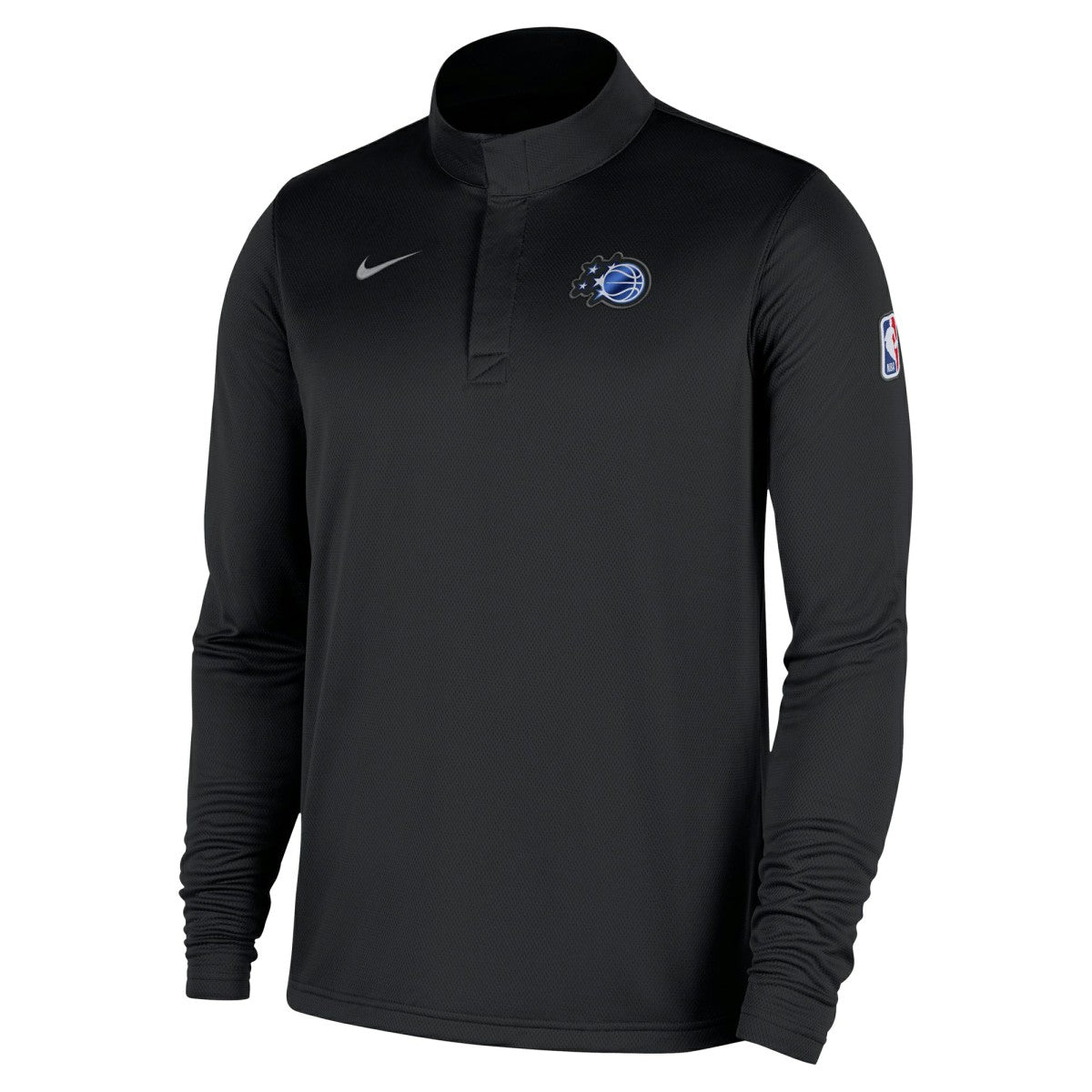 Black Orlando Magic 2025/26 Authentic Coaches Quarter-Zip Dri-Fit Top | NBA