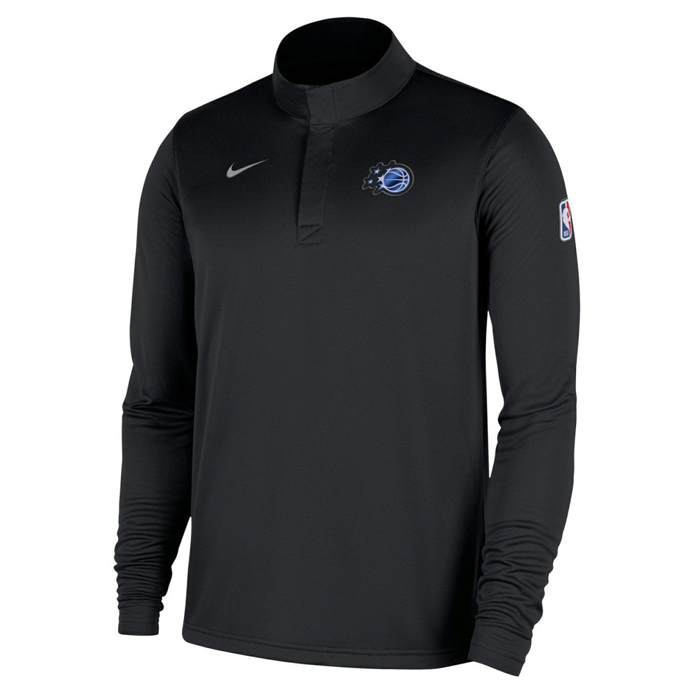Black Orlando Magic 2025/26 Authentic Coaches Quarter-Zip Dri-Fit Top | NBA
