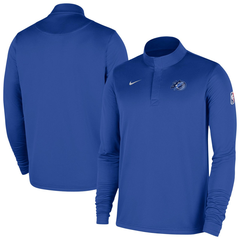 Blue Orlando Magic 2025/26 Authentic Coaches Quarter-Zip Dri-Fit Top | NBA