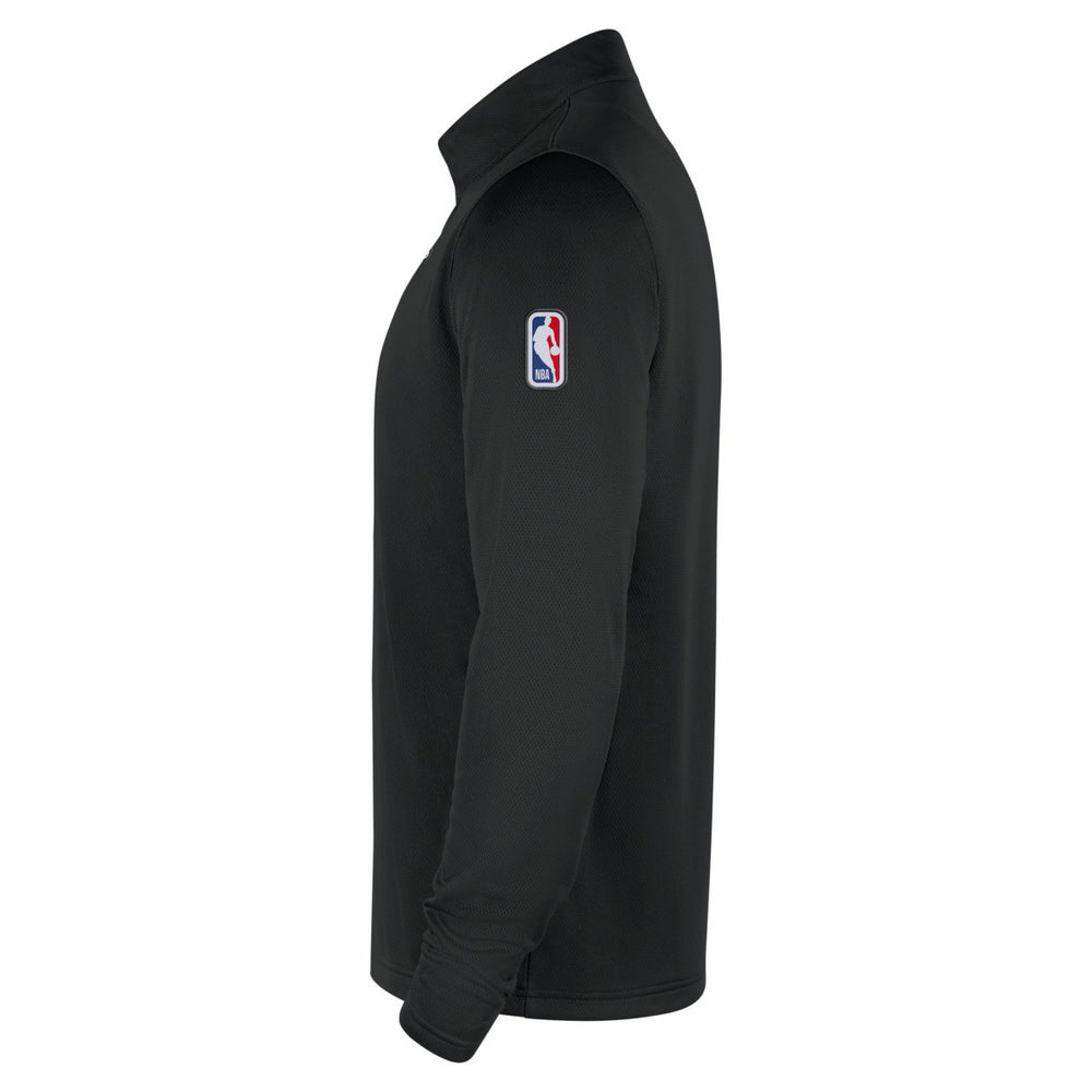 Black Miami Heat 2025/26 Authentic Coaches Quarter-Zip Dri-Fit Top | NBA